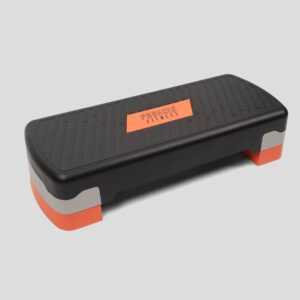 Phoenix Fitness Stepper - Adjustable Non-Slip Step Platform for Aerobic Exercise, Cardio, Stamina and Resistance Training - Height: 10 & 15cm