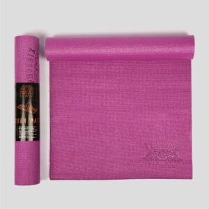 Phoenix Fitness Yoga Mat - Non Slip Exercise Mat for Yoga, Pilates & Meditation - Lightweight Mat for Travel - Multipurpose Mat for Men and Women for Home Gym & Studio - Plum