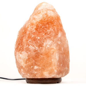 Natural Himalayan Salt Lamp - Handcrafted Healing Crystal Rock Salt Lamp with Dimmer Switch & 15W Bulb 8-10kg