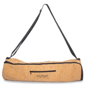 Myga Stylish and Sustainable Cork Yoga Mat Bag for Everyday Use