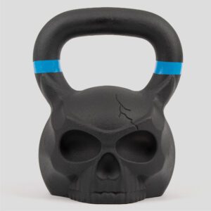 Phoenix Fitness Skull Kettlebell - Heavy Cast Iron Weight for Fitness and Strength Training, Bodybuilding, Muscle and Cardio at Home & Gym - 16kg