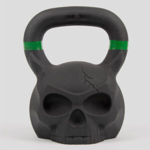 Phoenix Fitness Skull Kettlebell - Heavy Cast Iron Weight for Fitness and Strength Training, Bodybuilding, Muscle and Cardio at Home & Gym - 20kg