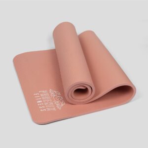 Phoenix Fitness NBR  Extra Thick Exercise Mat for Ultimate Workout Support - Choice of Colour - Pink