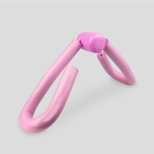 Phoenix Fitness Thigh Toner - Resistance Exercise Equipment for Toning Inner Thighs, Glutes, Legs and Arm Muscles for Men and Women at Home & Gym -  Pink
