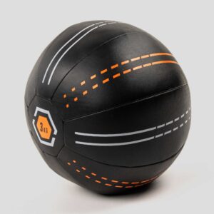 Phoenix Fitness Wall Ball - Heavy Duty Slam Ball for Core Muscle and HIIT Workout - Weight Ball for Home, Gym, Boxing & Fitness Club - 3kg