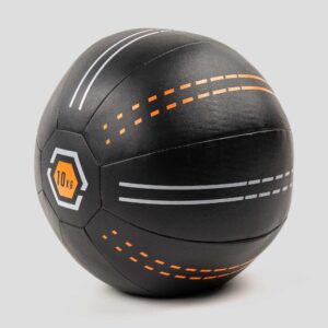 Phoenix Fitness Wall Ball - Heavy Duty Slam Ball for Core Muscle and HIIT Workout - Weight Ball for Home, Gym, Boxing & Fitness Club - 10kg