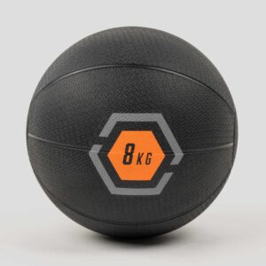 Phoenix Fitness Medicine Ball - Weighted Ball with Textured Grip for Exercise, Strength & HIIT Workout for Home, Gym & Boxing Studio - 8kg