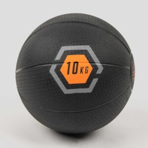 Phoenix Fitness Medicine Ball - Weighted Ball with Textured Grip for Exercise, Strength & HIIT Workout for Home, Gym & Boxing Studio - 10kg