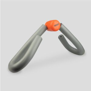 Phoenix Fitness Thigh Toner - Resistance Exercise Equipment for Toning Inner Thighs, Glutes, Legs and Arm Muscles for Men and Women at Home & Gym - Grey