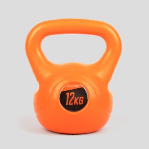 Phoenix Fitness Kettlebell - Vinyl Weight for Exercise, Weightlifting, Strength Training & Full Body Workout for Men and Women at Home & Gym - 12Kg