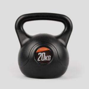 Phoenix Fitness Kettlebell - Vinyl Weight for Exercise, Weightlifting, Strength Training & Full Body Workout for Men and Women at Home & Gym - 20Kg