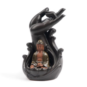 Myga Buddha  Backflow Incense Burner for Aromatherapy and Relaxation